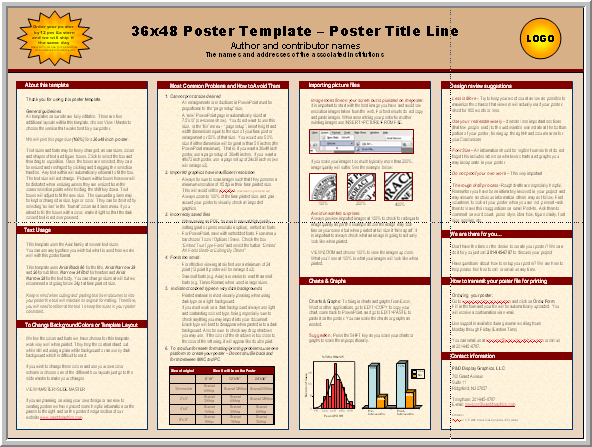 Powerpoint Poster Template 36 X 36