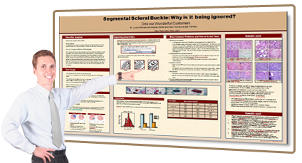 poster presentation size